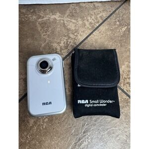 RCA  SMALL WONDER -EZ205-A  - CAMCORDER -WHITE - Tested Works